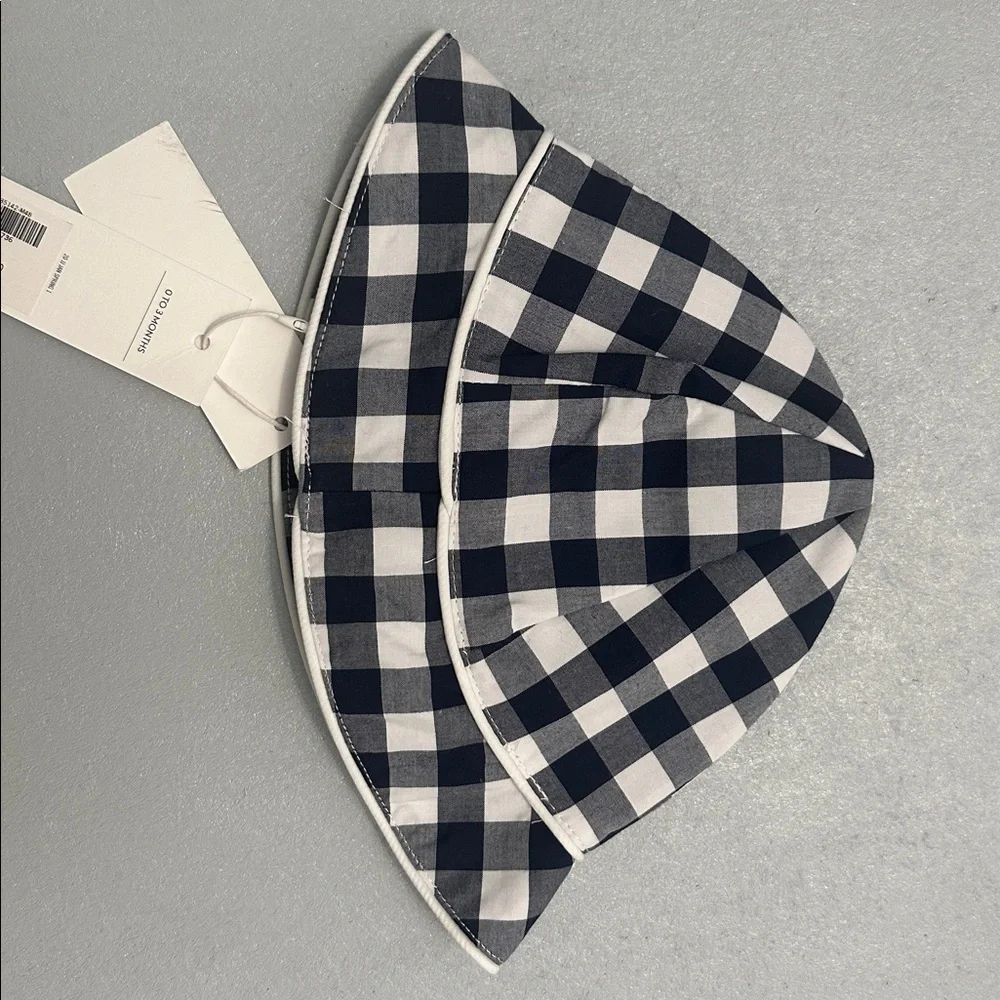 Janie and Jack Gingham Check Bucket Hat – NWT‎
